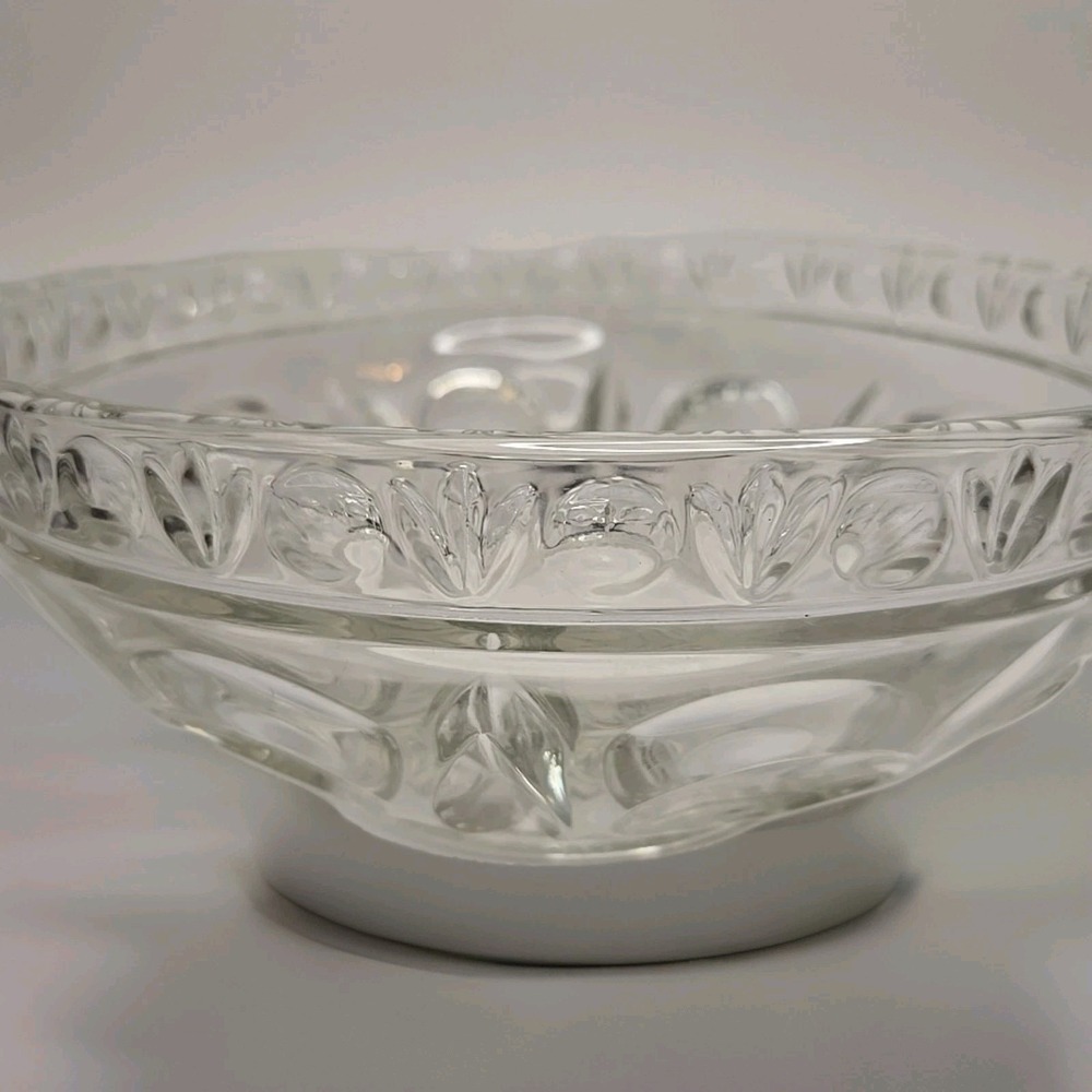 Vintage Classique Lancaster Colony Glass Salad Bowl – Ball & Ollie Pattern‎